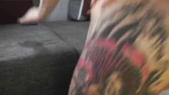 Татуированная русская наездница