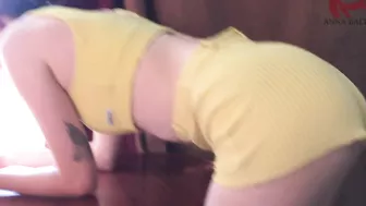 Пригласил Аньку на секс коктейль