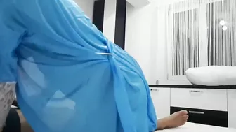 Дрочка на спящую мачеху была спалена