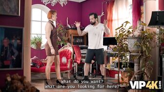 Доведет рыжую мачеху до оргазма и получит много денег