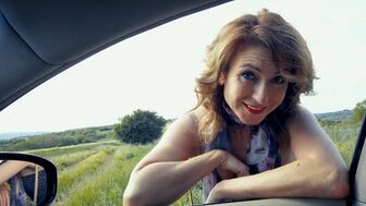 Мамка попутчица оплатила проезд своей жопой