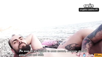 Устрою своему голому мужу русский минет на пляже