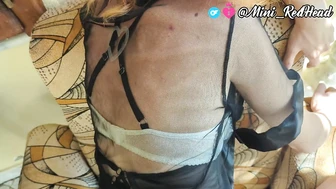 Рыжая жена хочет опустошить мой стояк перед утренним чаем